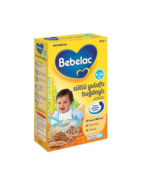 Bebelac Sütlü Yulaflı Buğdaylı Kaşık Maması 250 gr.