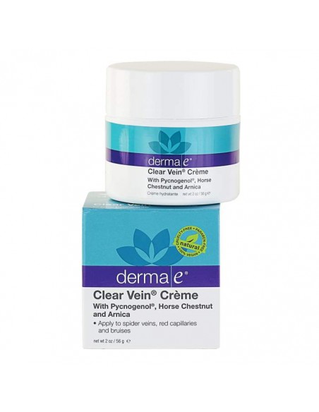 Derma E Clear Vein Creme 56 ml Kızarıklık ve Morluklara Karşı Bakım Kremi