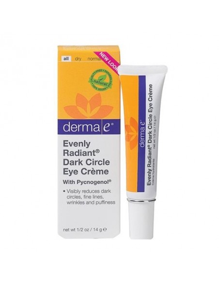 Derma E Evenly Radiant Dark Circle Eye Creme 15 ml Göz Çevresi Bakım Kremi