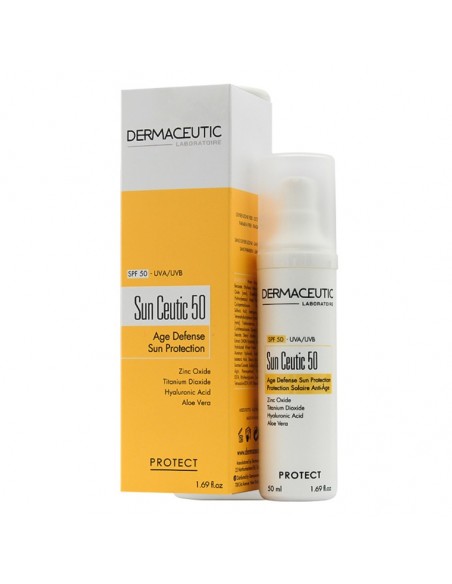 Dermaceutic Sun Ceutic Anti-Agig Spf50 50ml - Nemlendiricili Güneş Koruyucu Krem