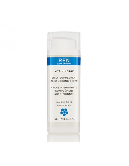 REN Vita-Mineral Daily Supplement Moisturising Cream 50ml