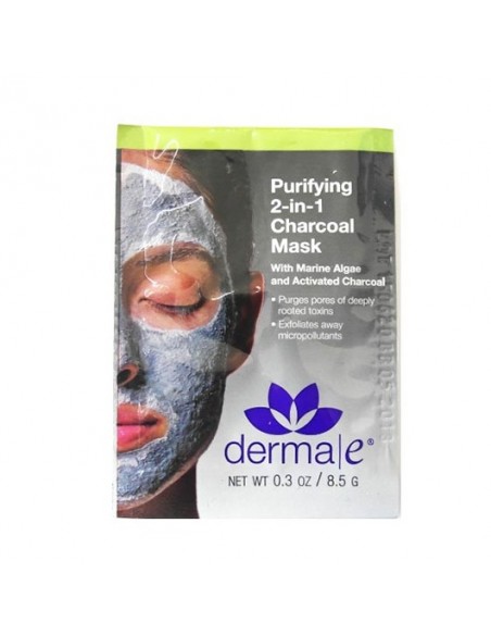 Derma E Purifying 2 in 1 Charcoal Mask 8,5 ml Arındırıcı Kömür Maskesi