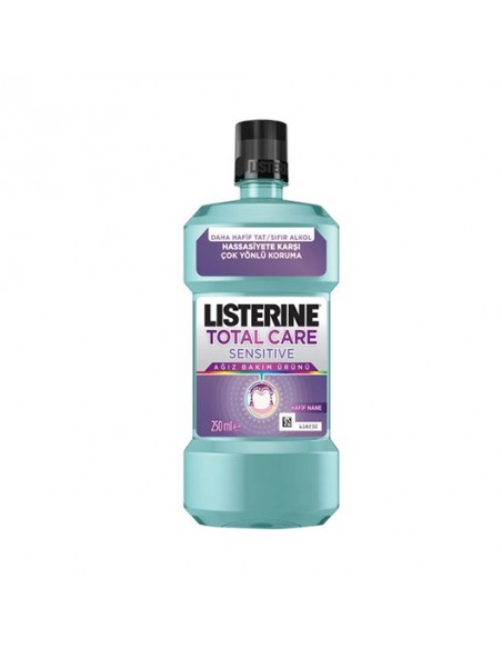 Listerine Total Care Sensitive Ağız Gargarası 250 ml - Hafif Nane