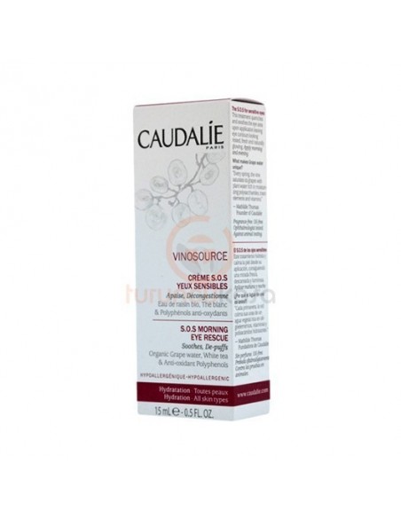 Caudalie Vinosource Creme S.O.S Yeux Sensibles Cream 15 ml