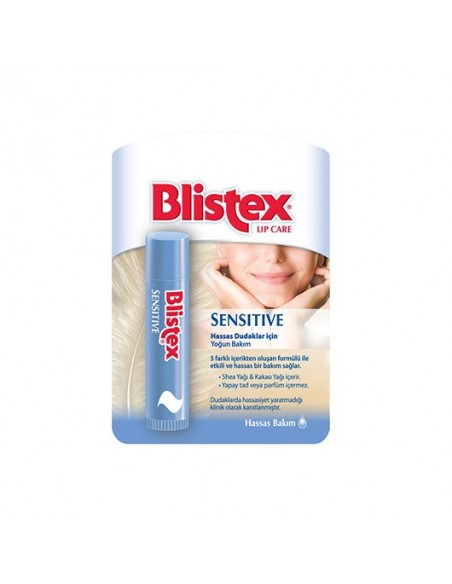 Blistex Sensitive Hassas Dudaklar İçin Yoğun Bakım