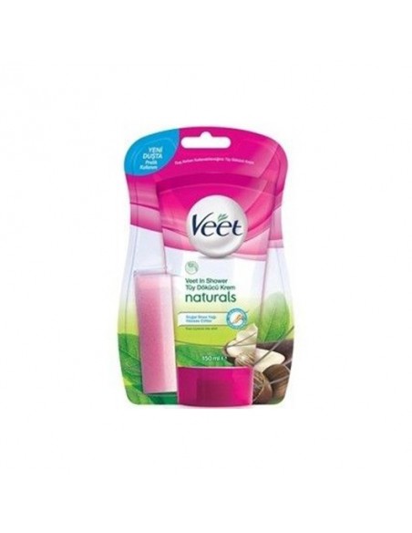 Veet Duşta Tüy Dökücü Krem Naturals Doğal Shea Yağı 150 ml