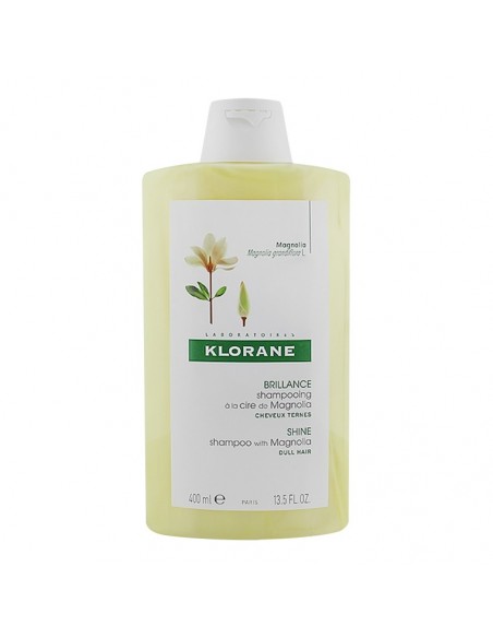 Klorane Magnolia Shampoo 400 ml Manolya Özlü Yoğun Işıltı Sağlayan Bakım Şampuanı