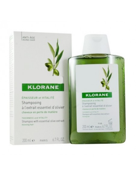 Klorane Oliver Shampoo 200 ml Zeytin Ekstreli Yaşlanma Karşıtı Bakım Şampuanı