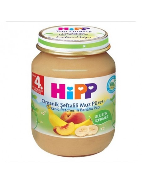 Hipp Organik Şeftalili Muz Püresi 125 gr