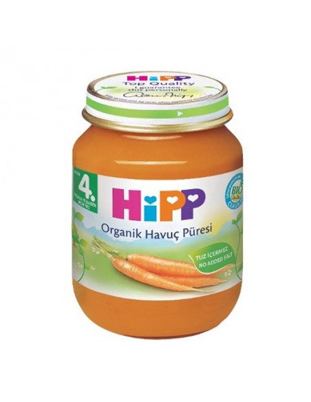 Hipp  Organik Havuç Püresi 125 gr