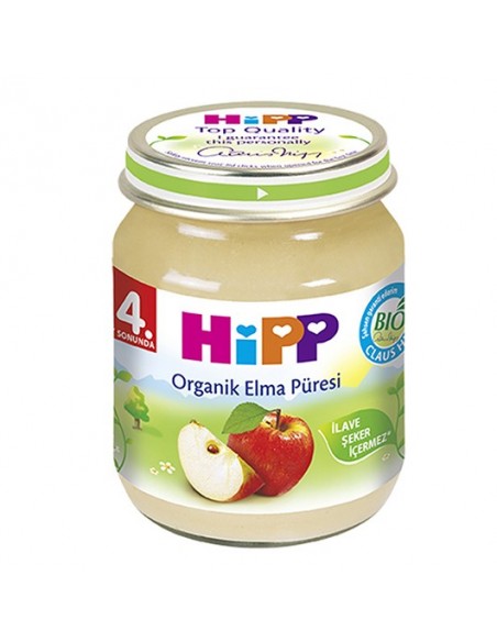 Hipp Organik Elma Püresi 125 gr