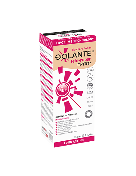 Solante Tele-Rubor Tinted Spf50 Losyon 150ml