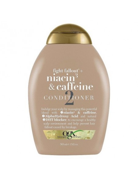 Organix Niacin3 & Caffein Conditioner - Dökülmelere Karşı Saç Bakım Kremi 385 ml