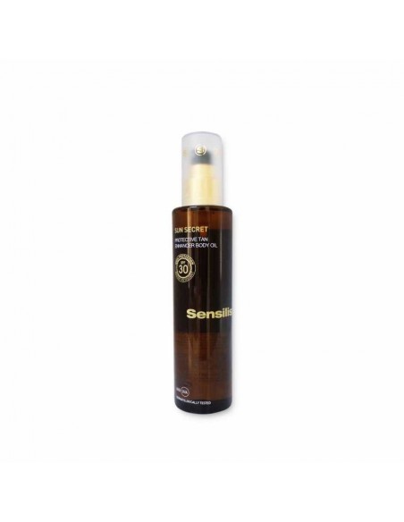 Sensilis Sun Secret Protective Tan Enhancer Body Oil Spf30+ 200mL