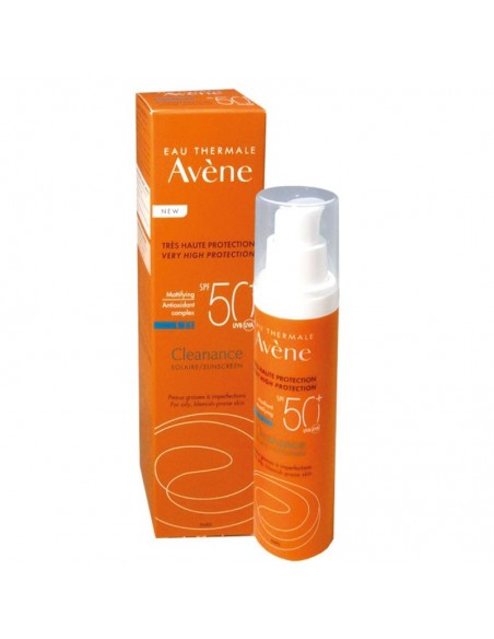 Avene Cleanance Solaire SPF 50+ 50 ml - Yağlı Ciltler İçin Güneş Kremi