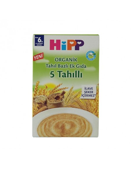 HiPP Organik 5 Tahıllı Ek Gıda 200gr