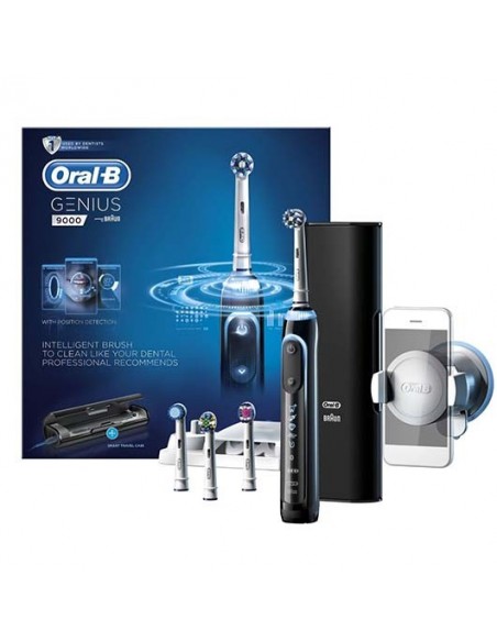 Oral-B Genius Siyah Pro 9000 Şarj Edilebilir Diş Fırçası