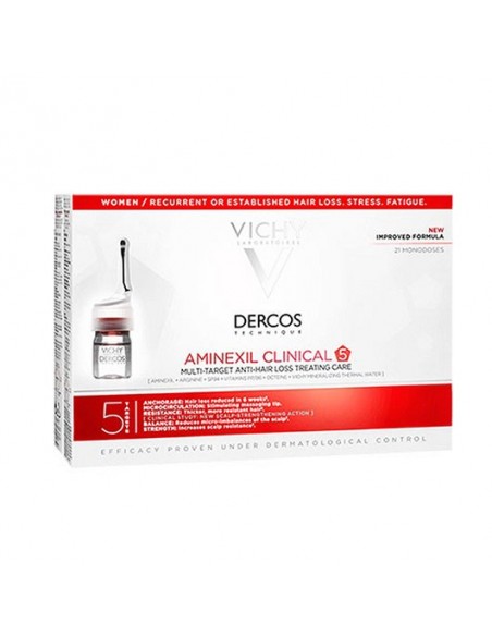 Vichy Dercos Aminexil Clinical-5 Woman 21x6ml