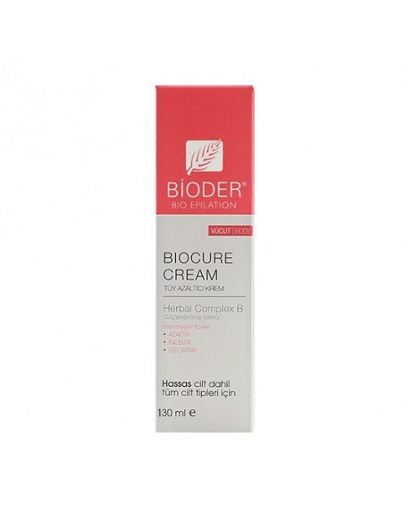 Bioder Biocure Tüy Azaltıcı Vücut Kremi 130 ml