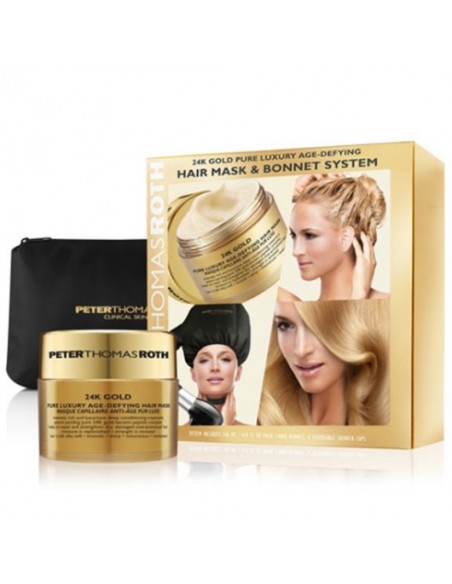 Peter Thomas Roth 24K Gold Hair Mask & Bonnet System 146ml