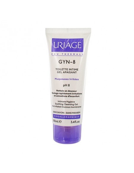 Uriage Gyn-8 Soothing Cleansing Gel 100ml - İntim Temizlik Jeli