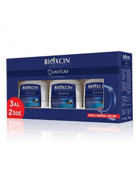 Bioxcin Quantum Şampuan Kuru-Normal Saçlar 3 al 2 öde