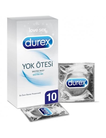 Durex Yok Ötesi Ekstra İnce Ekstra His 10lu Prezervatif