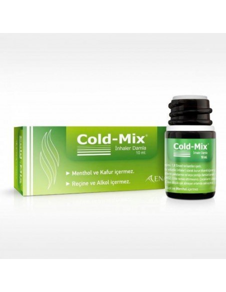 Cold Mix İnhaler Damla Yeşil 10 ml