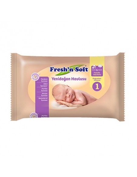 Fresh'n Soft Yenidoğan Havlusu / 40 Yaprak