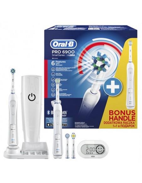 Oral-b Pro 6900 Şarj edilebilir Diş Fırçası 2li