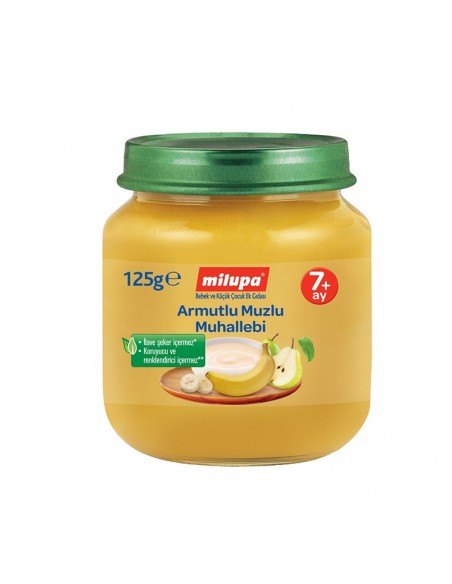 Milupa Armutlu Muzlu Muhallebi 125 gr