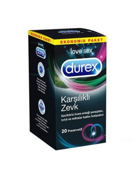 ​Durex Karşılıklı Zevk 20'li Prezervatif