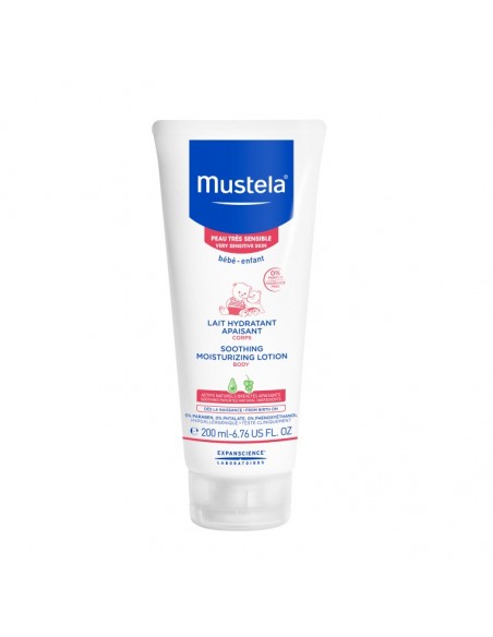 Mustela Soothing Moisturizing Lotion 200 ml Çok Hassas Ciltler İçin Nemlendirici Losyon