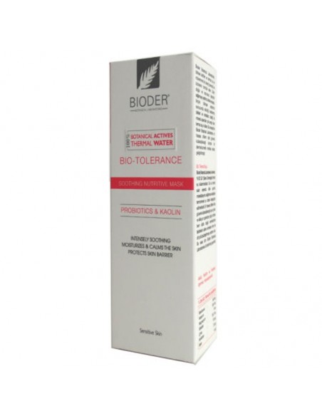 Bioder Bio Tolerance Hassas Ciltler için Yatıştırıcı Maske 75 ml