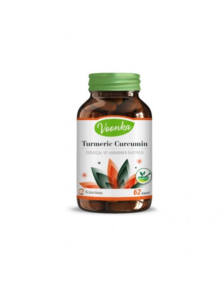 Voonka Turmeric Curcumin 62 Kapsül