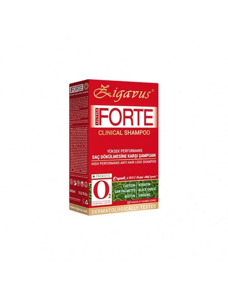 Zigavus Forte Ultra Clinical Kuru ve Normal Saçlar için Şampuan 300ml