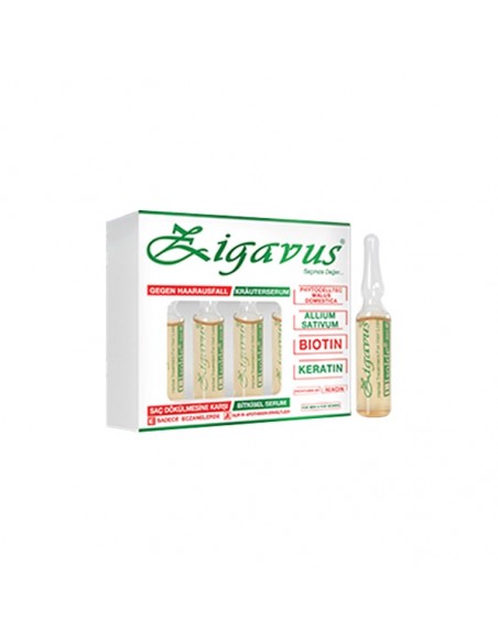 Zigavus Saç Dökülmesine Karşı Kür Ampül 4x5ml