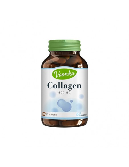 Voonka Collagen 600 Mg Takviye Edici Gıda 62 Kapsül