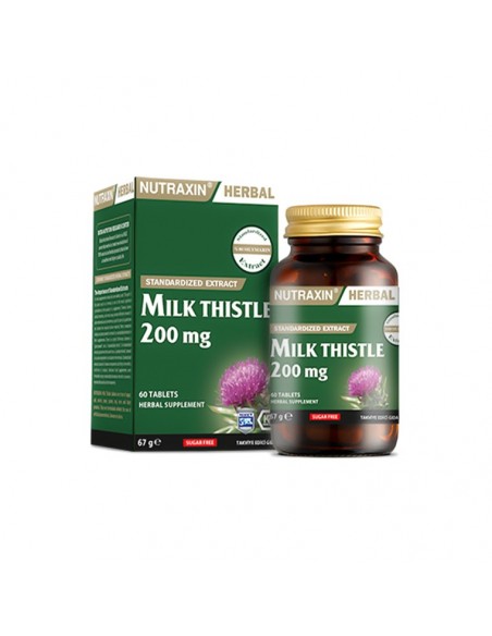 Nutraxin Milk Thistle 200 mg 60 Tablet