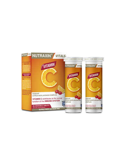 Nutraxin Vitamin C 28 Çiğneme Tableti