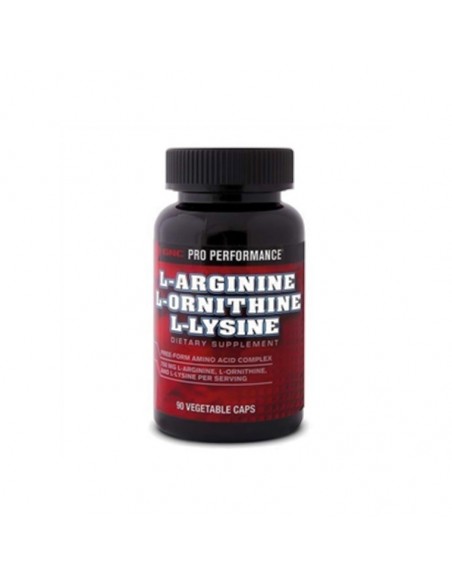 GNC L-Arginine & L-Ornithine & L-lysine 90 Kapsül