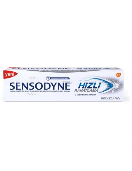 Sensodyne Hızlı Rahatlama  Beyazlatıcı Diş Macunu 75ml