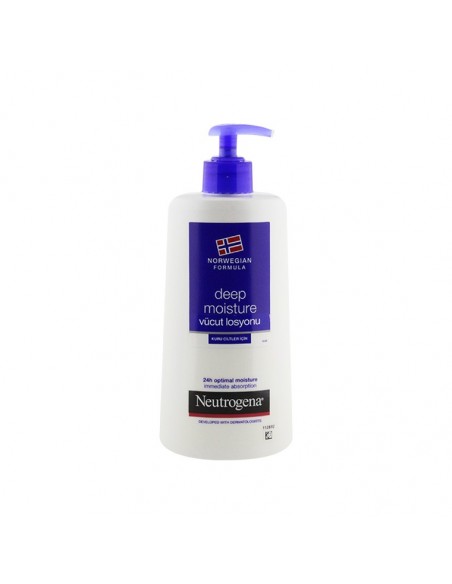 Neutrogena Deep Moisture Vücut Losyonu Kuru Ciltler 400 ml