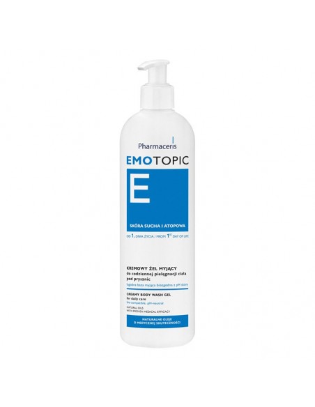 Pharmaceris Emotopic Cream Body Shower Gel For Daily Care 400ml