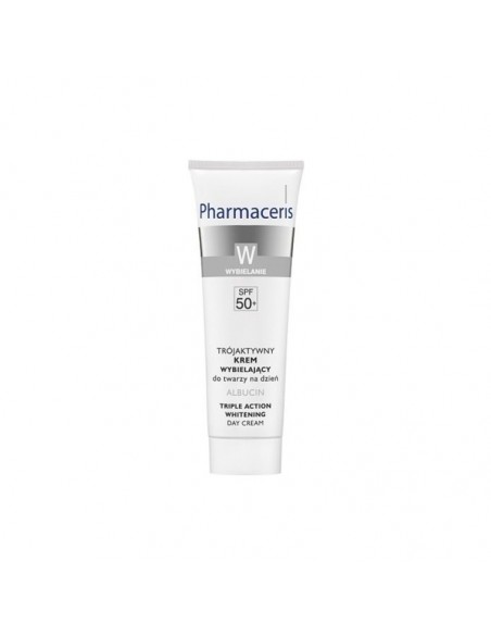 Pharmaceris W - Albucin Triple Action Whitening Day Cream Spf50 - 30ml