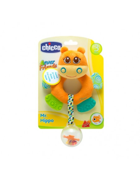 Chicco Yumuşak Dokulu Renkli Hippo 3m+