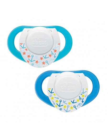 Chicco Physio Compact Küçük ve İnce Emzik 6-16 Ay 2li Erkek