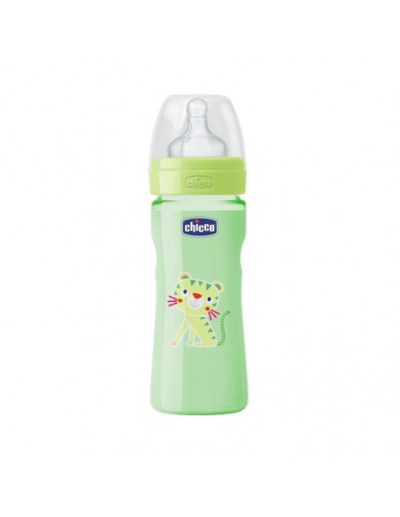 Chicco Wellbeing Pp Yeşil Biberon (250 ml)