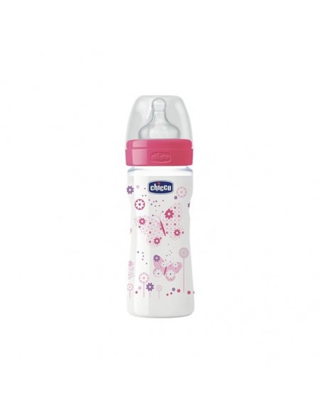 Chicco Wellbeing PP Biberon - Silikon 250 ml