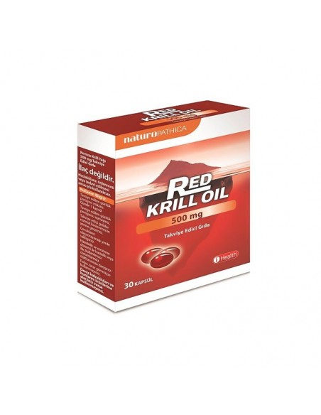 Red Krill Oil 500mg 30 Kapsül